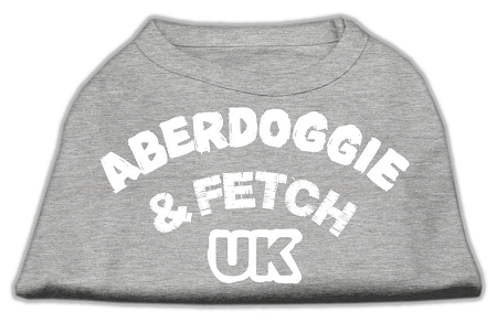 Aberdoggie UK Screenprint Shirts Grey XXXL